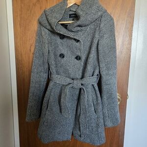 Le Chateau - Houndstooth Coat - XS